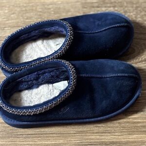 Navy UGG Slippers with Soft Lining
